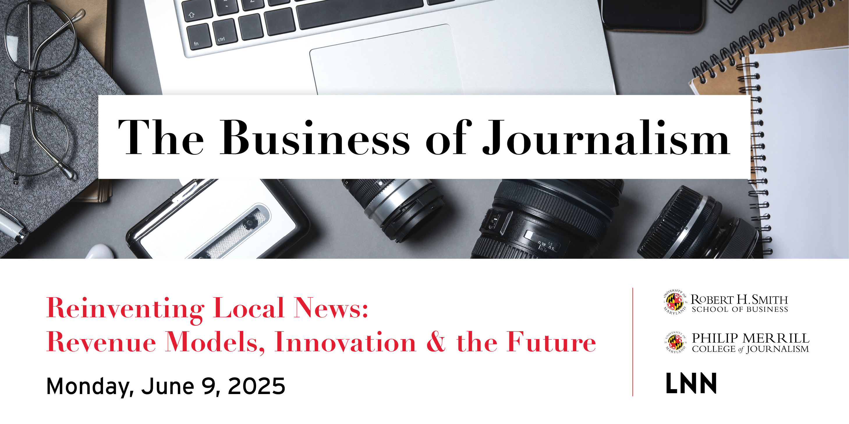 Business of Journalism promo graphic