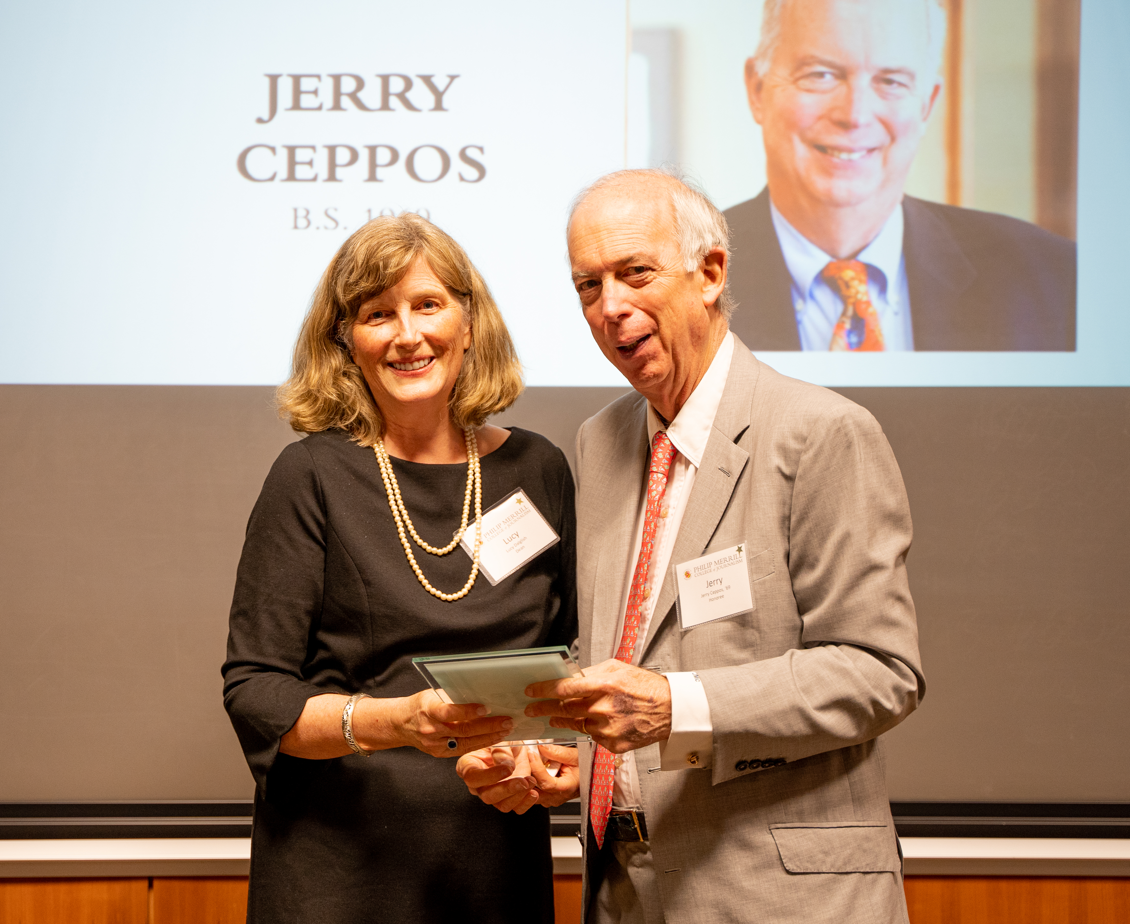 Jerry Ceppos and Lucy Dalglish