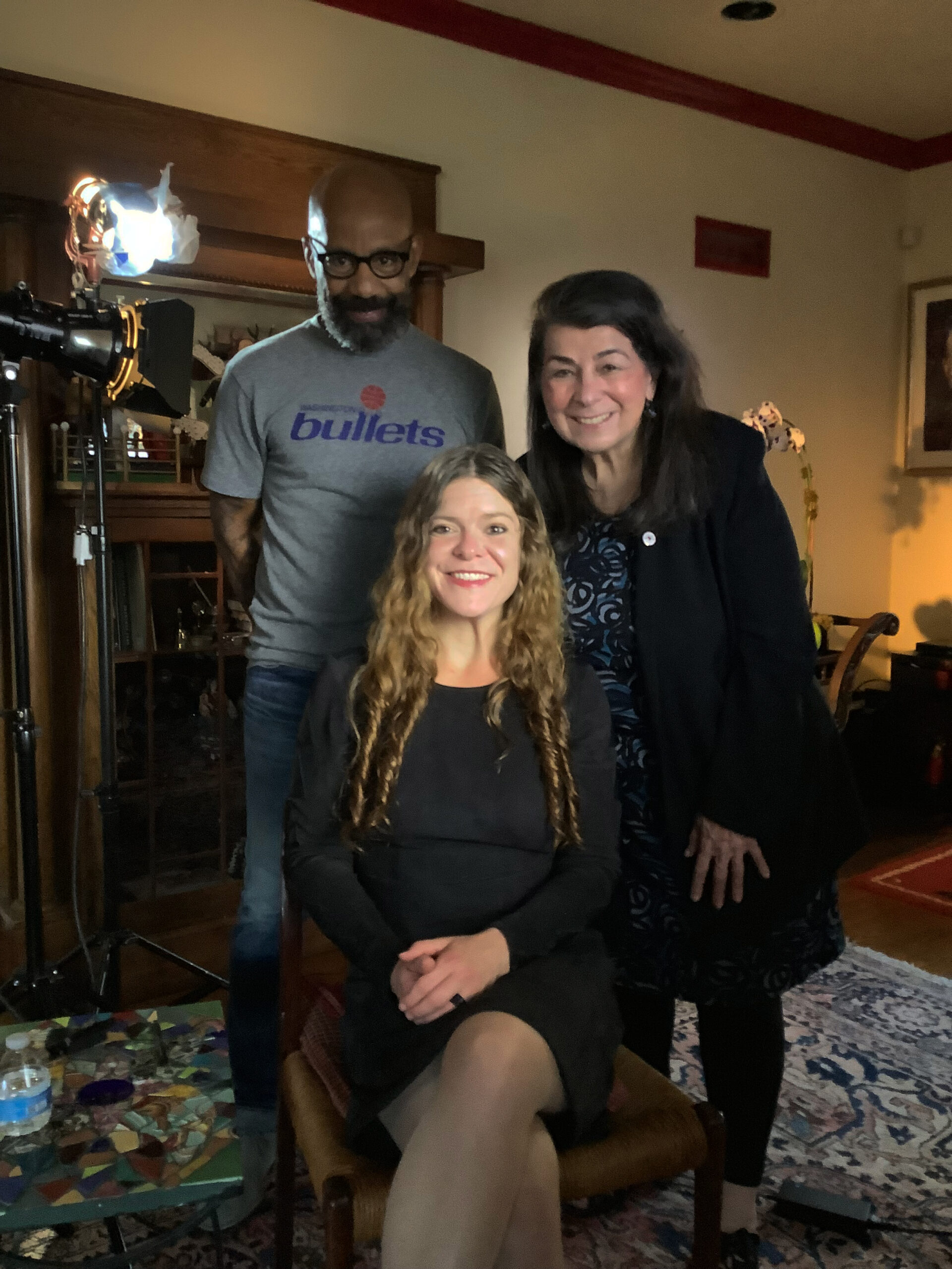 Producer Kevin Blackistone, Mary Kathryn Nagle and Director Aviva Kempner