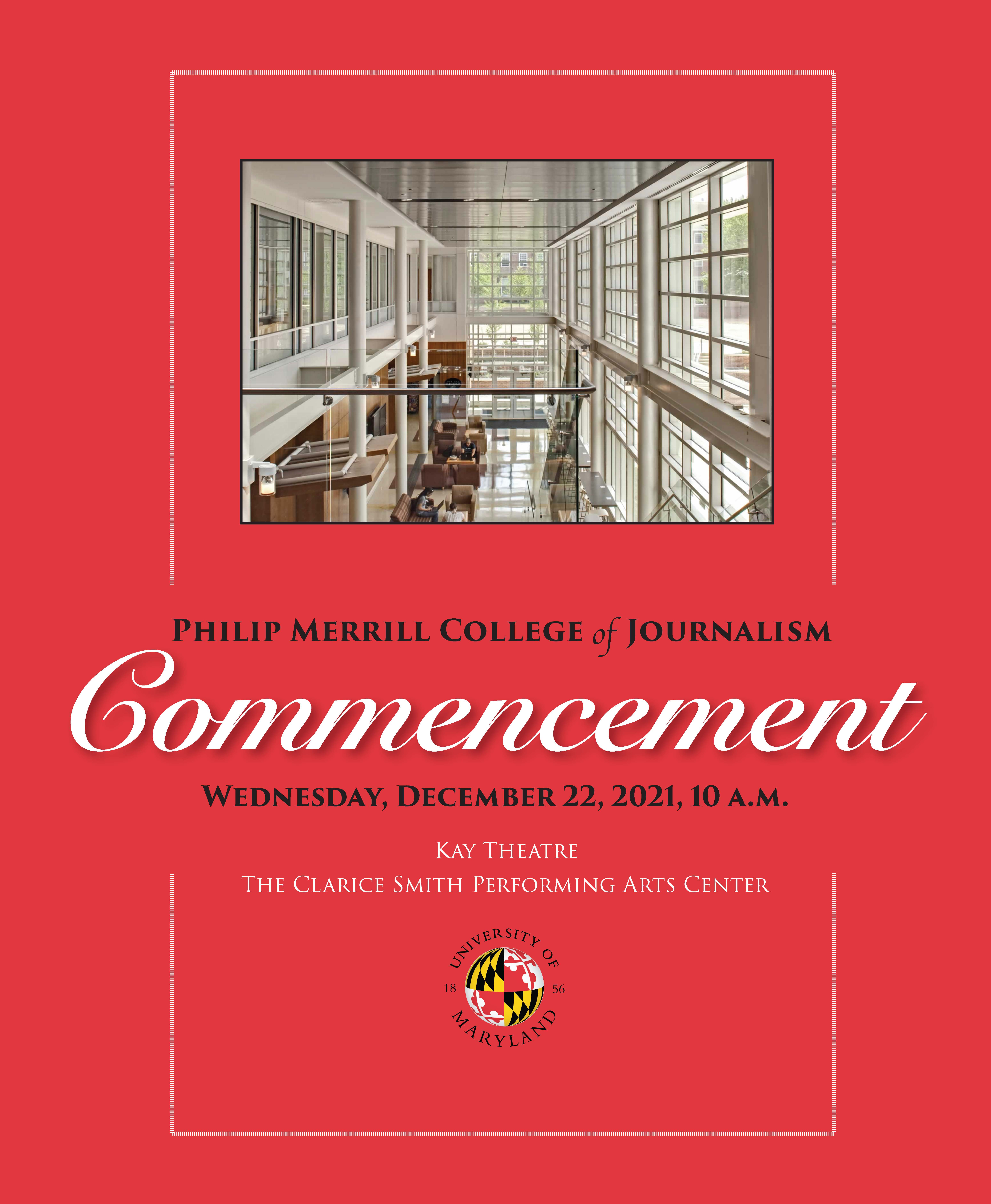Merrill Commencement Program