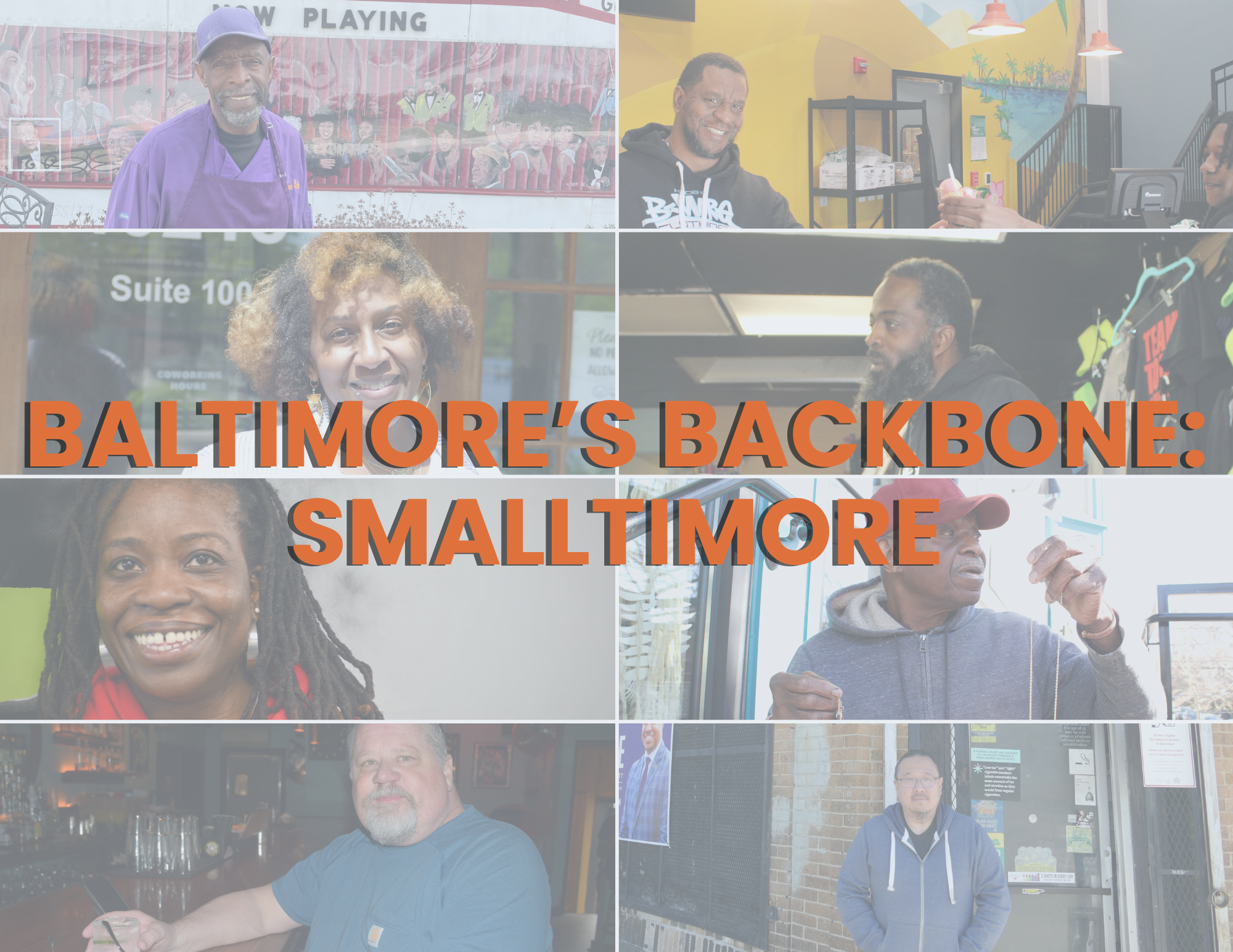 Baltimore's Backbone: Smalltimore graphic