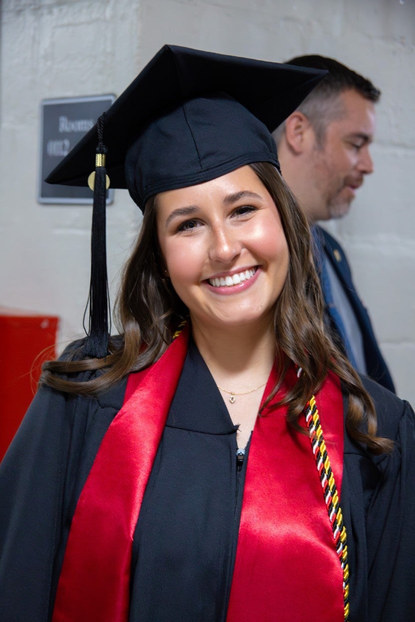 Grads after commencement