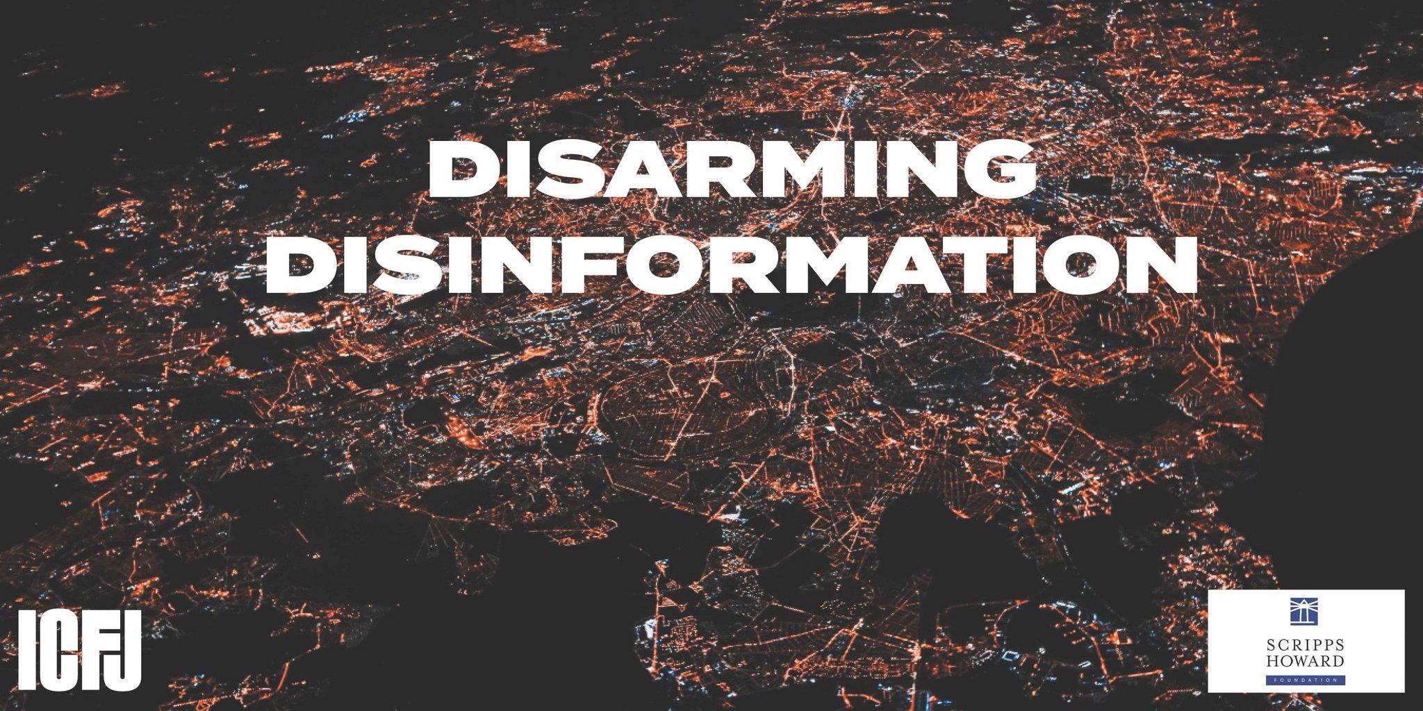 Disarming Disinformation logo