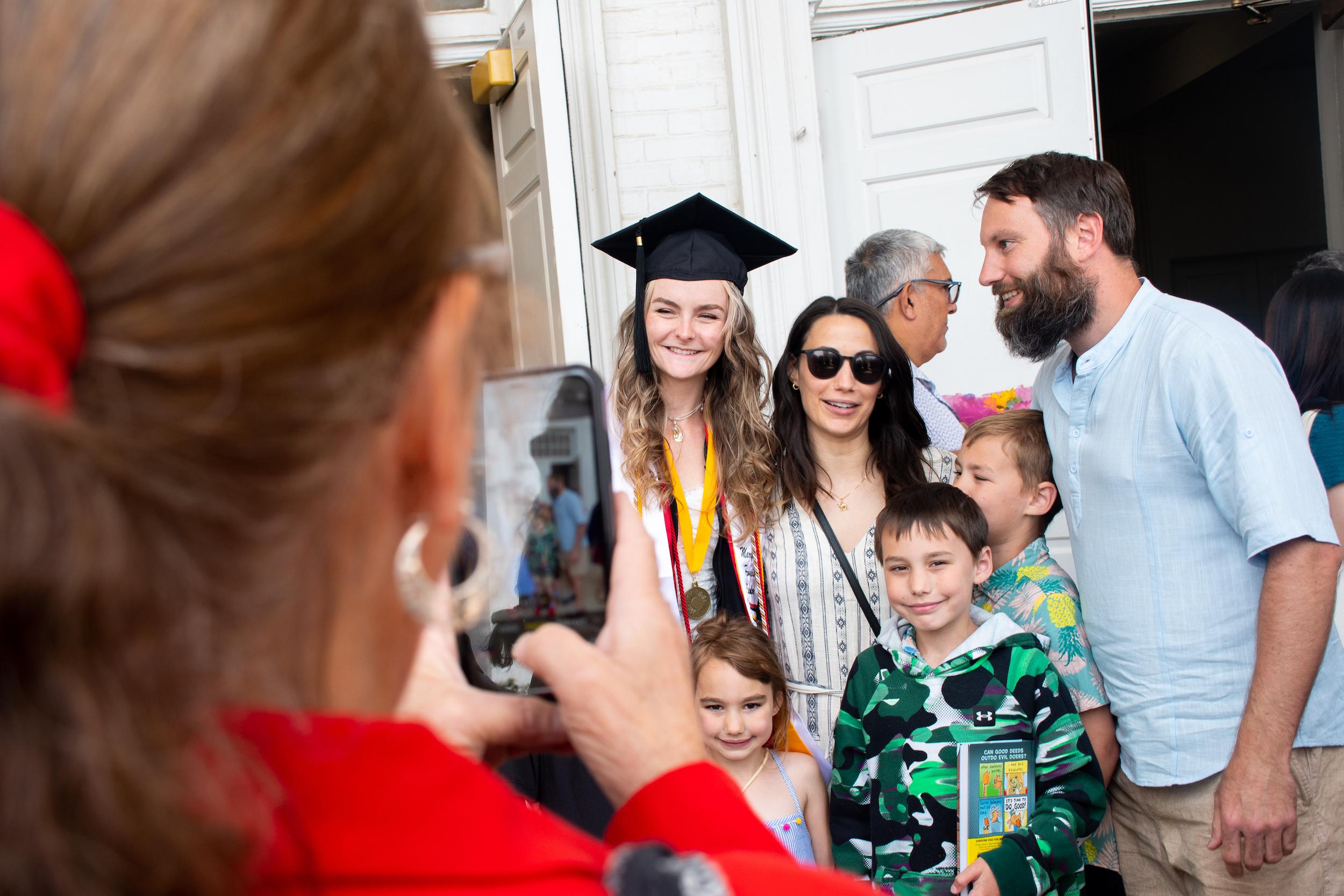 Family at commencement