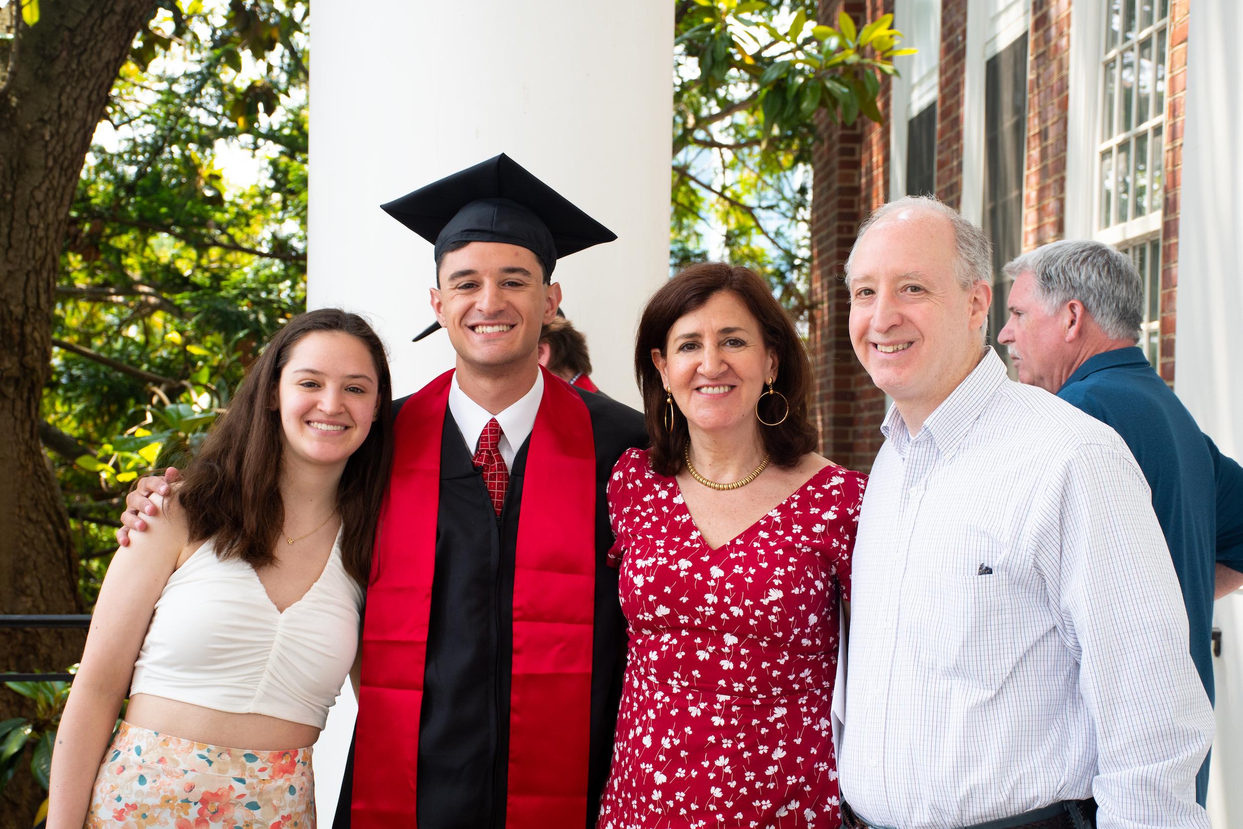 Family at commencement