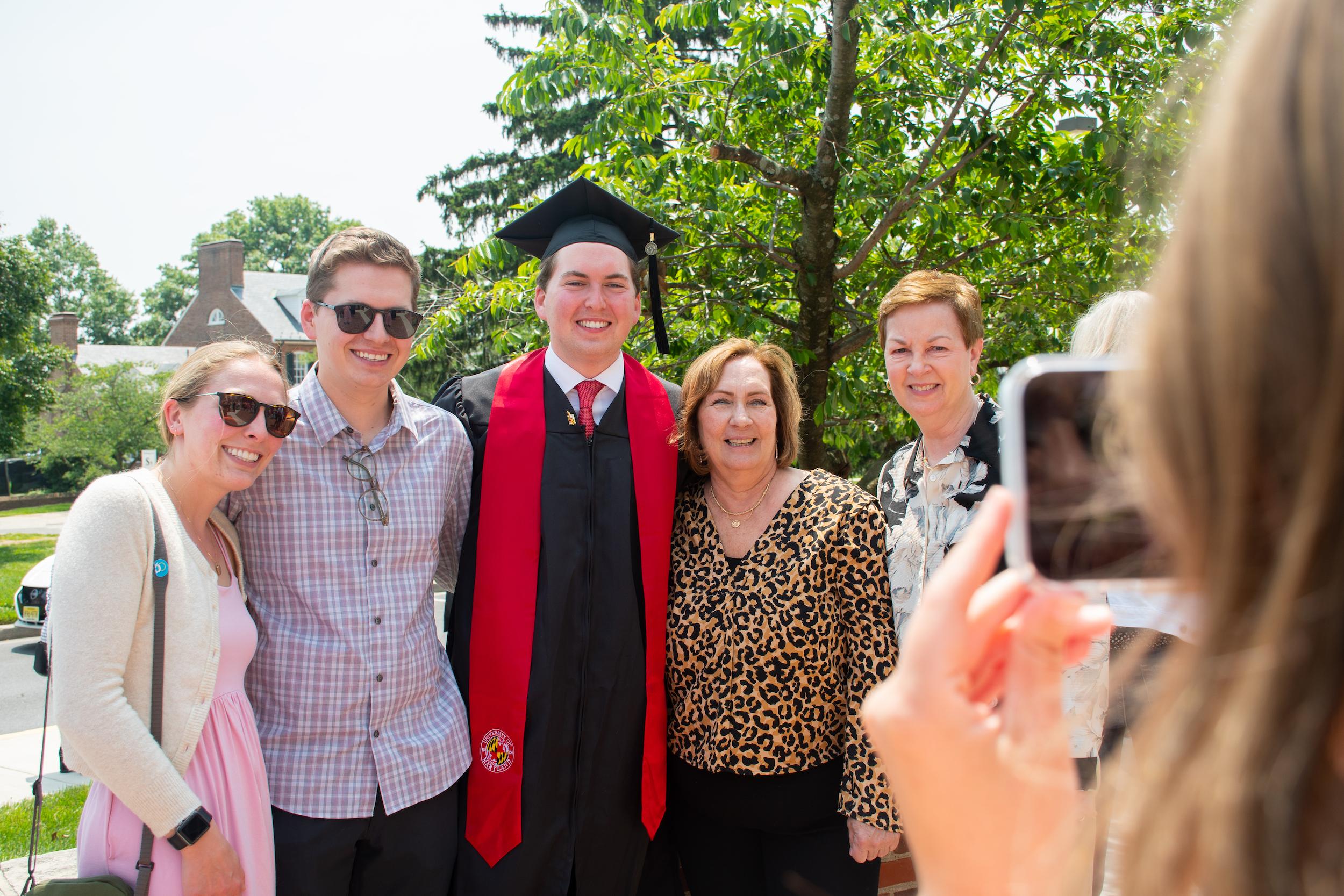 Family at commencement