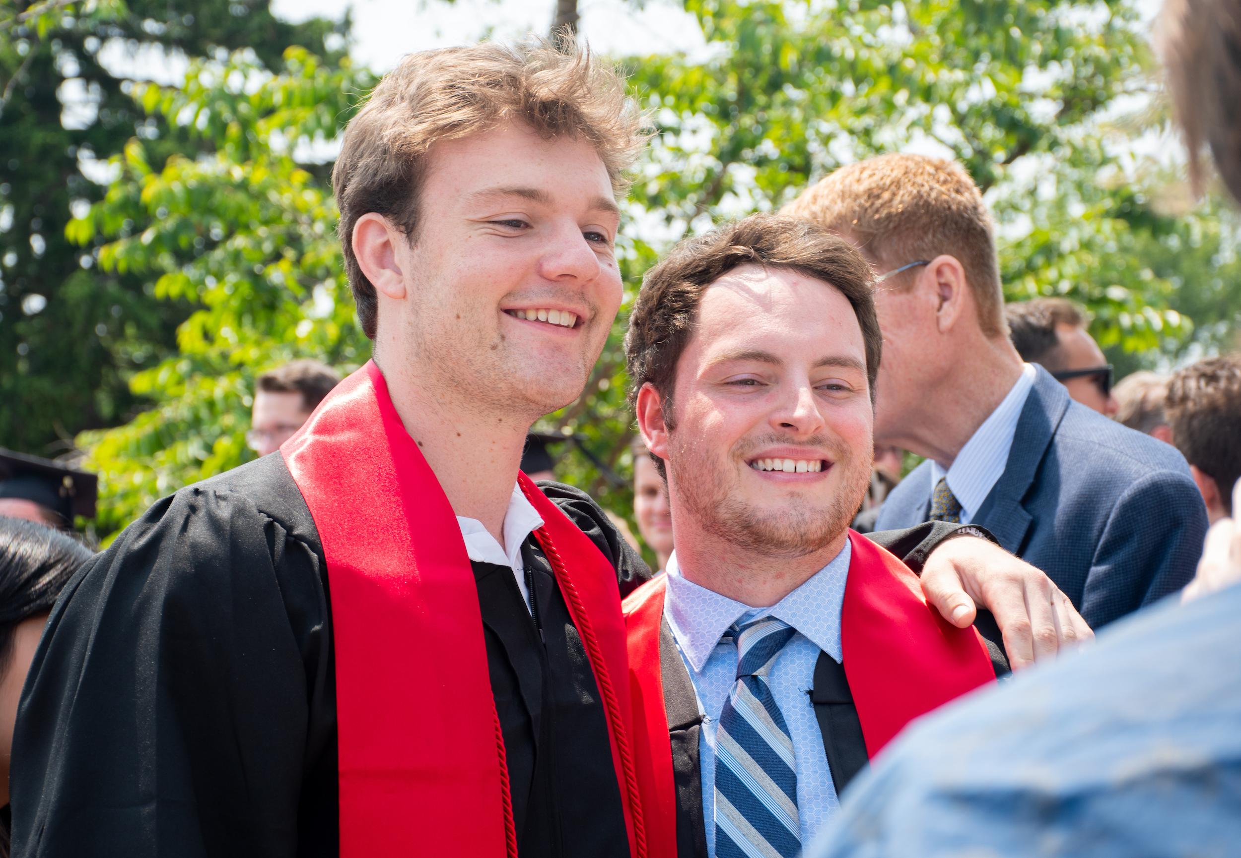 Merrill graduates after commencement