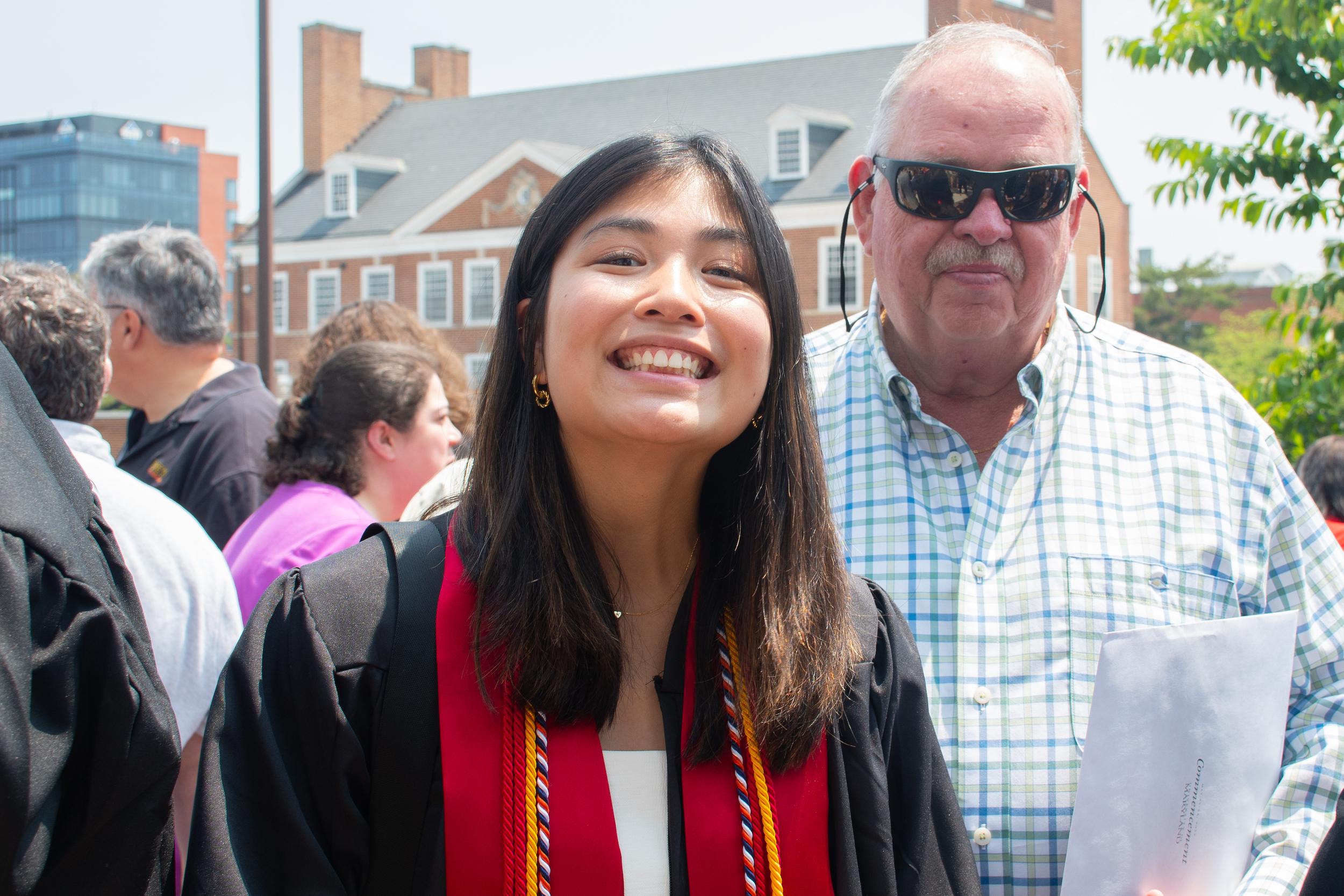 Merrill graduate after commencement