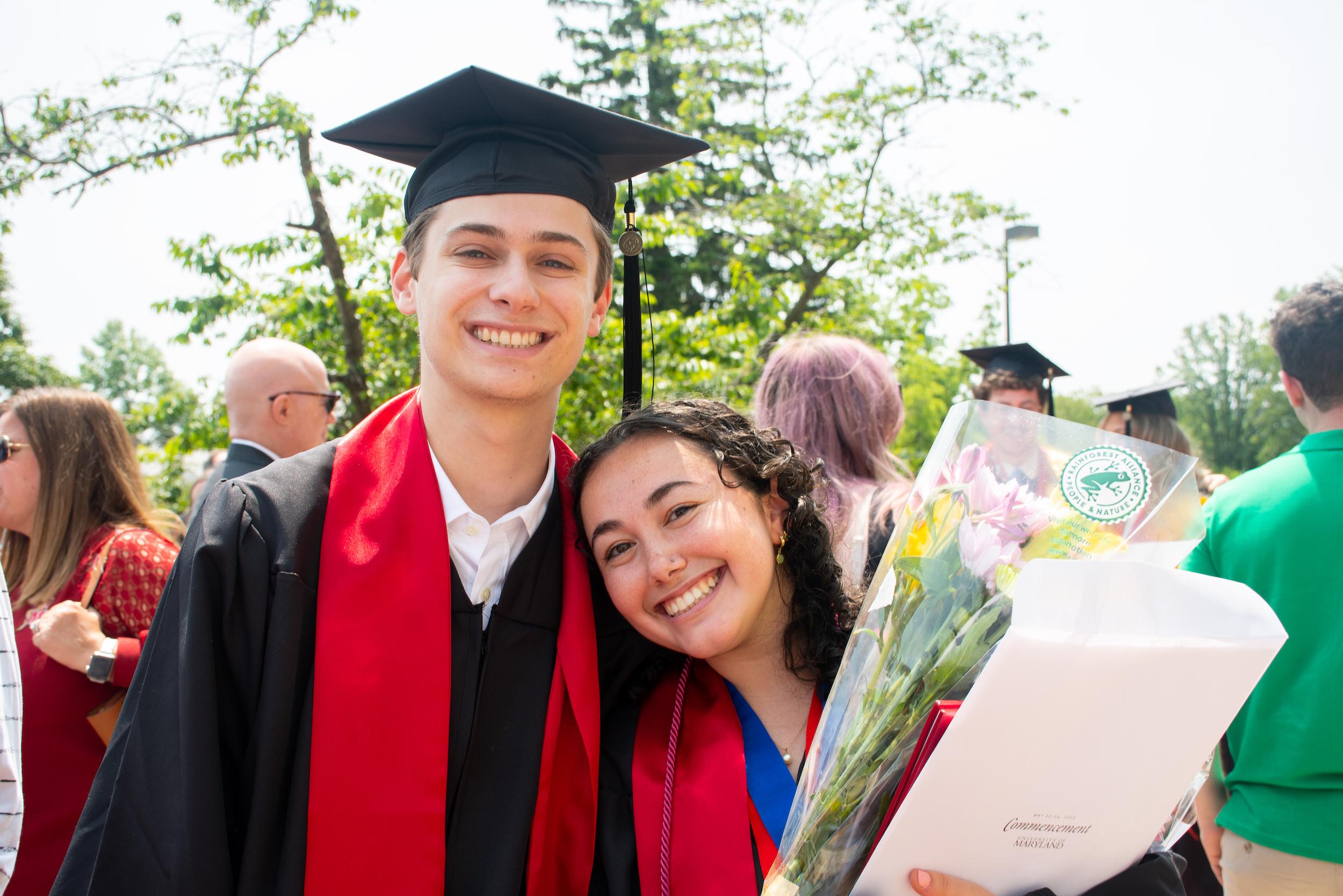 Merrill graduates after commencement