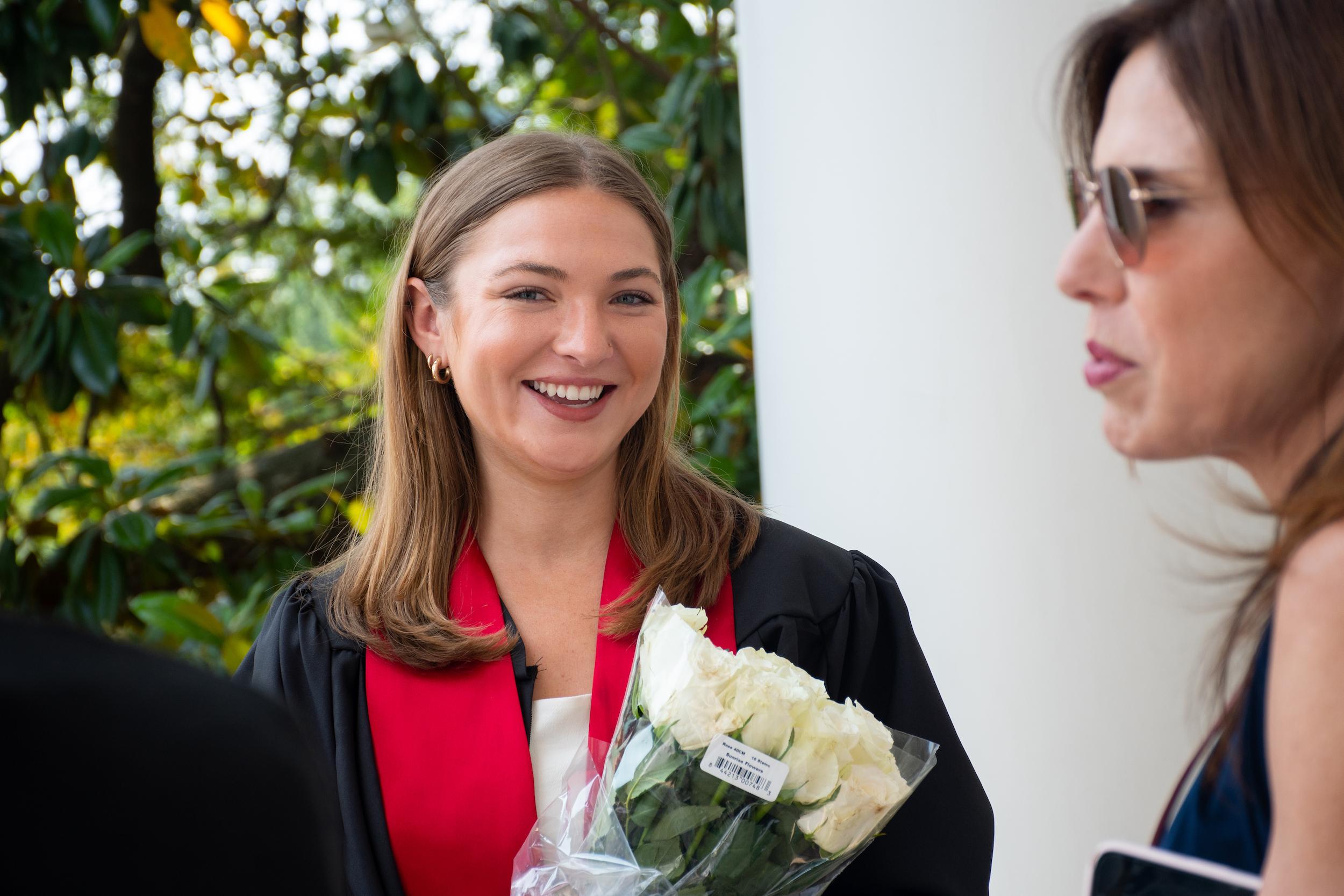 Merrill graduate after commencement