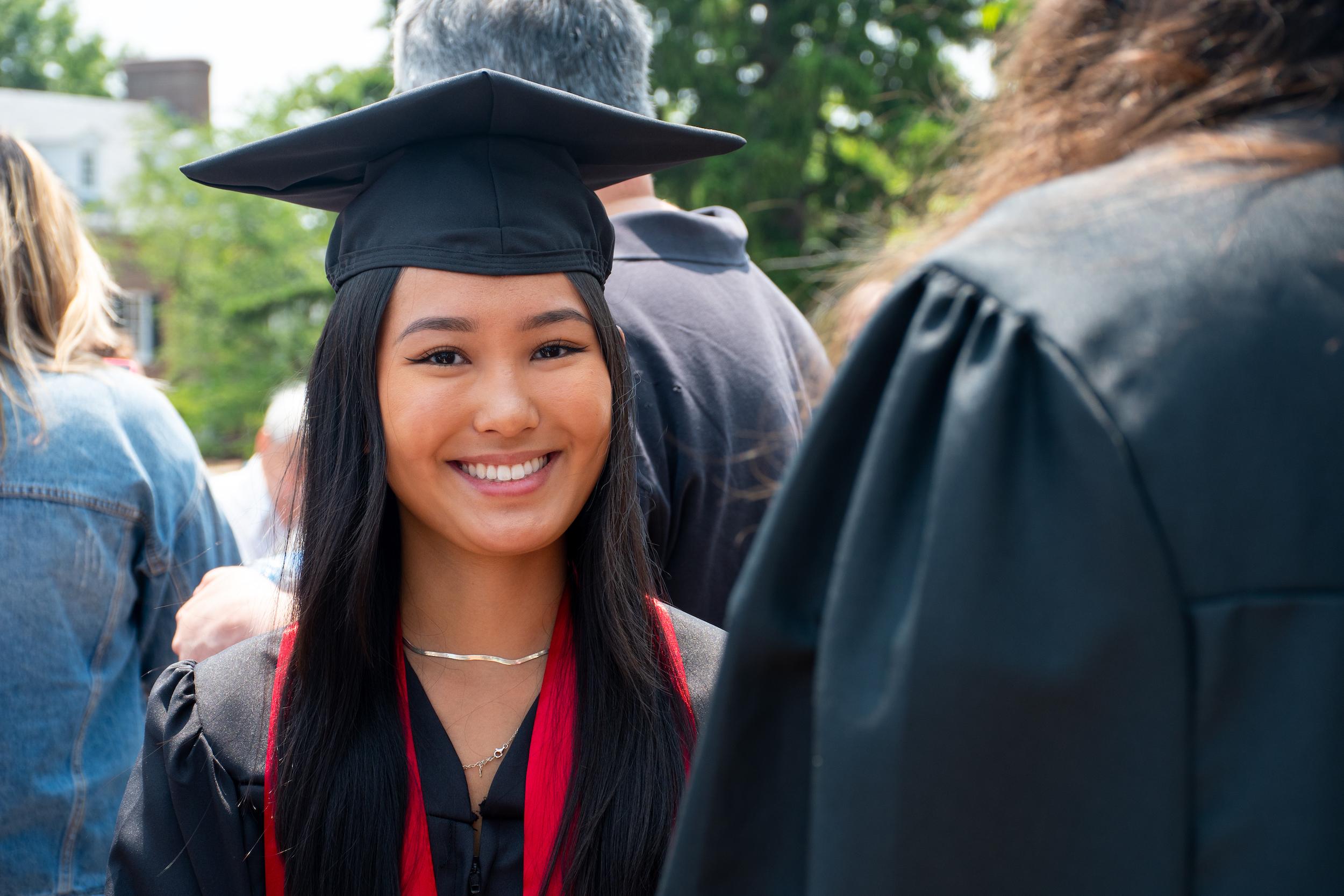 Merrill graduate after commencement