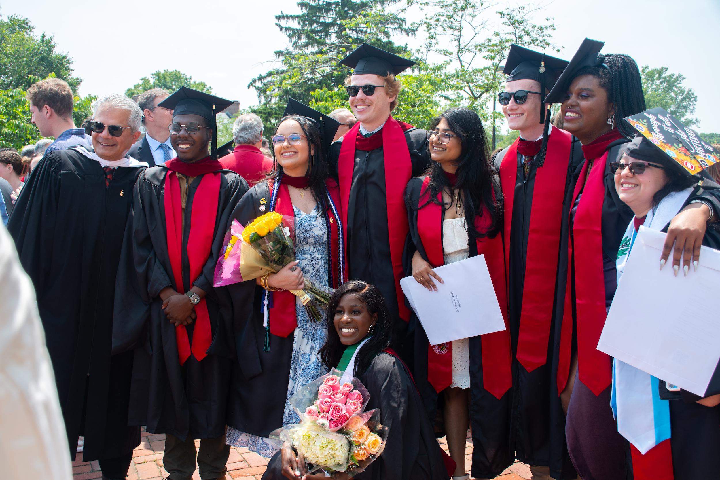 Merrill graduates after commencement