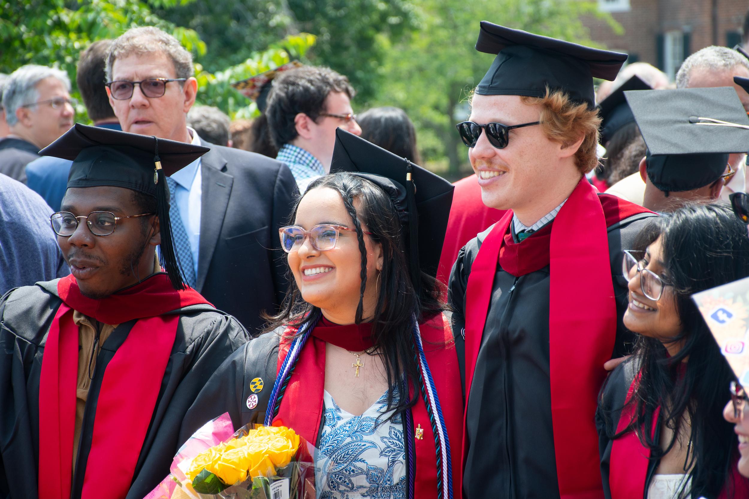 Merrill graduates after commencement