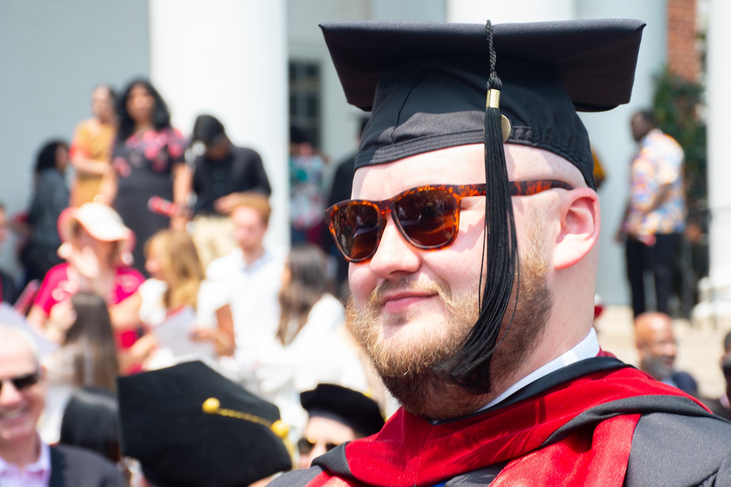 Merrill students at commencement