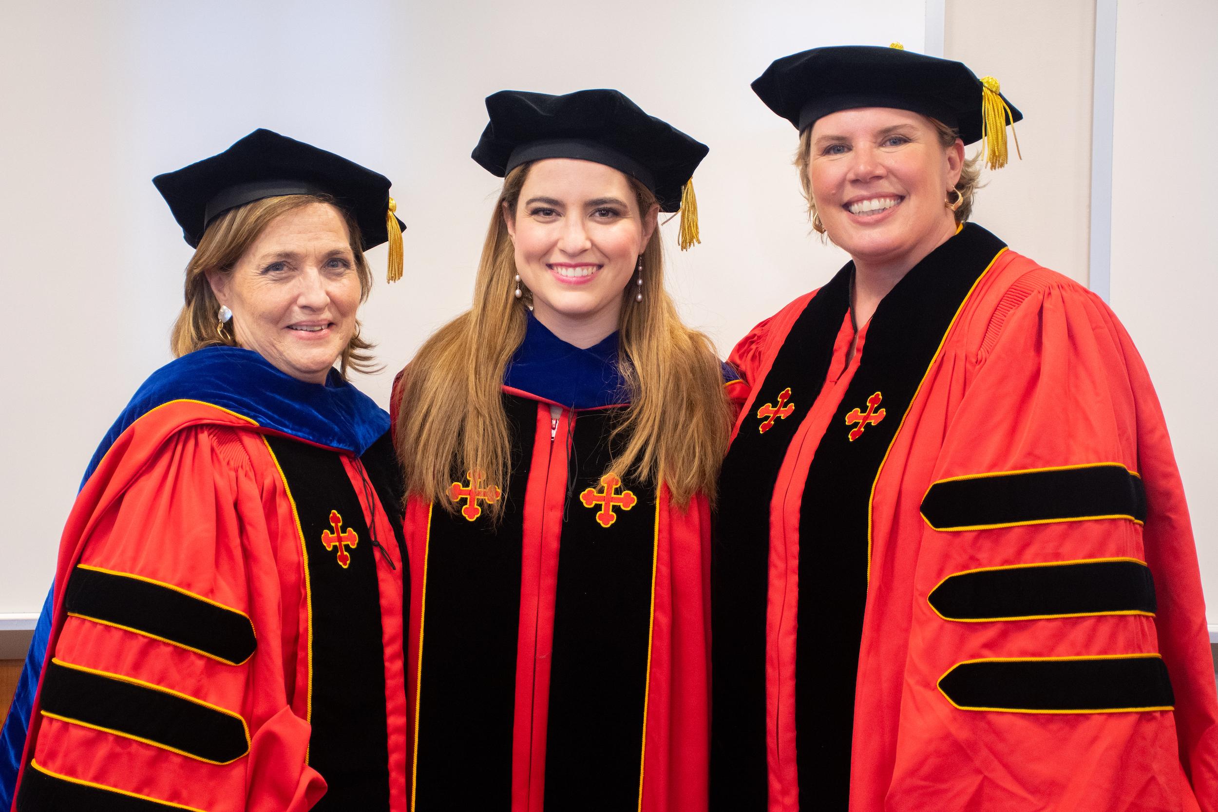 Merrill students at commencement