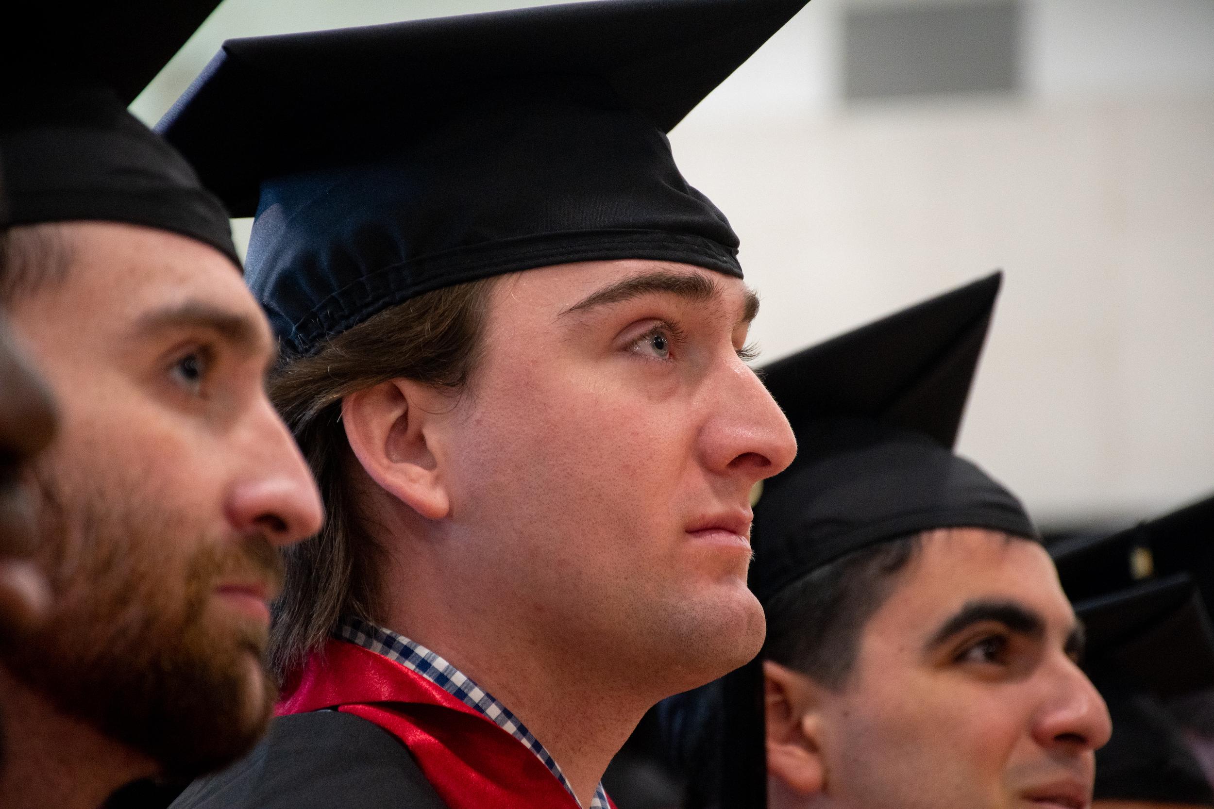 Merrill students at commencement