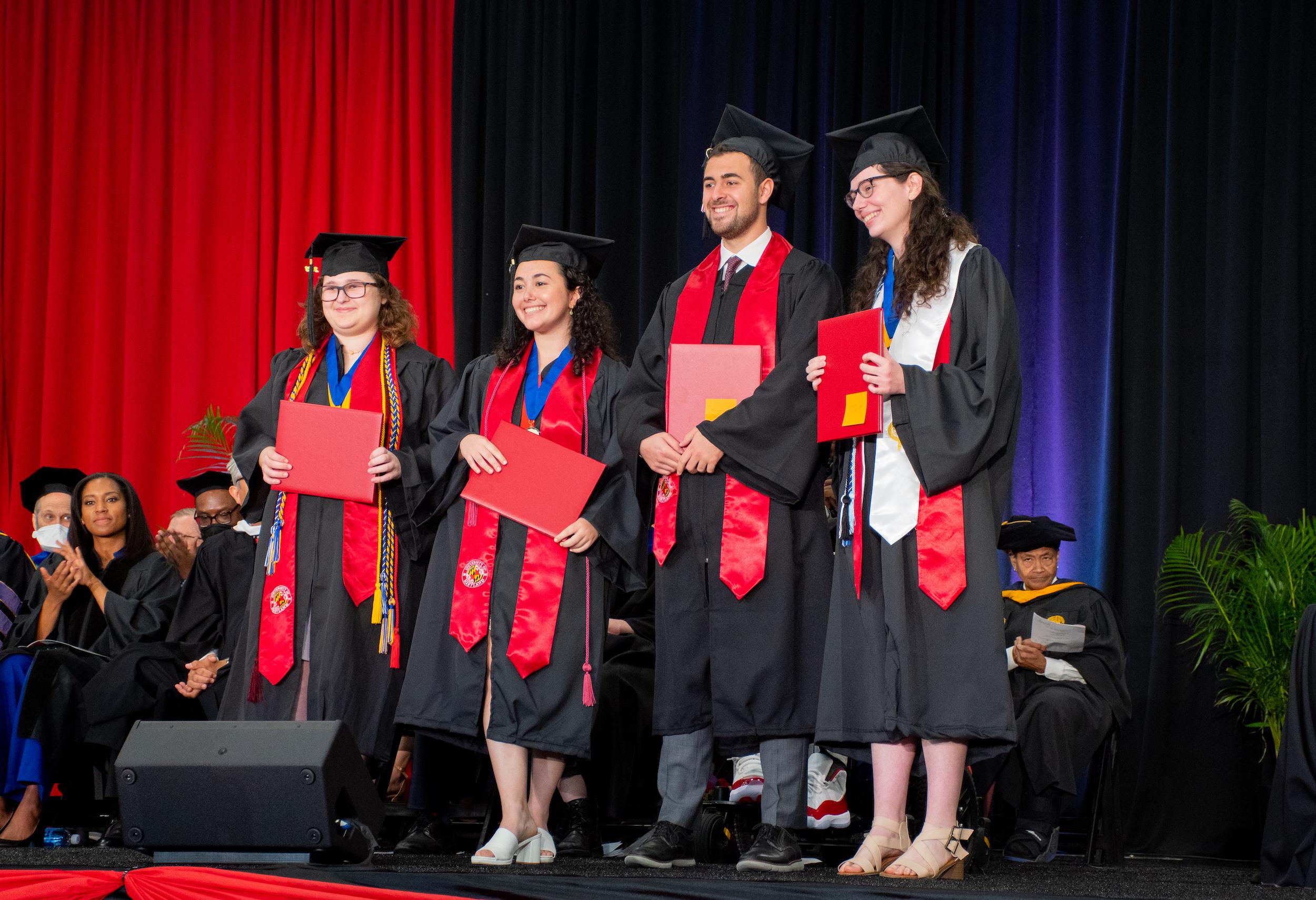 Merrill students given award at commencement