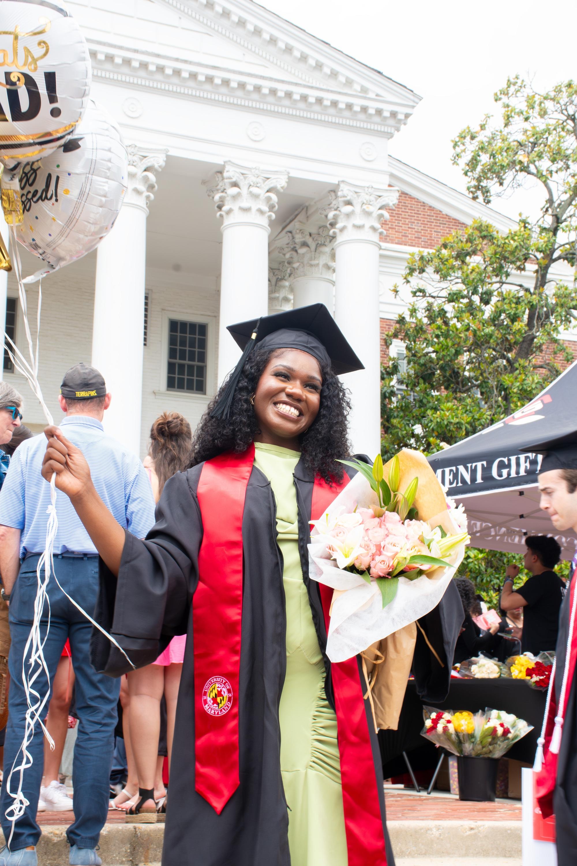 Grads after commencement