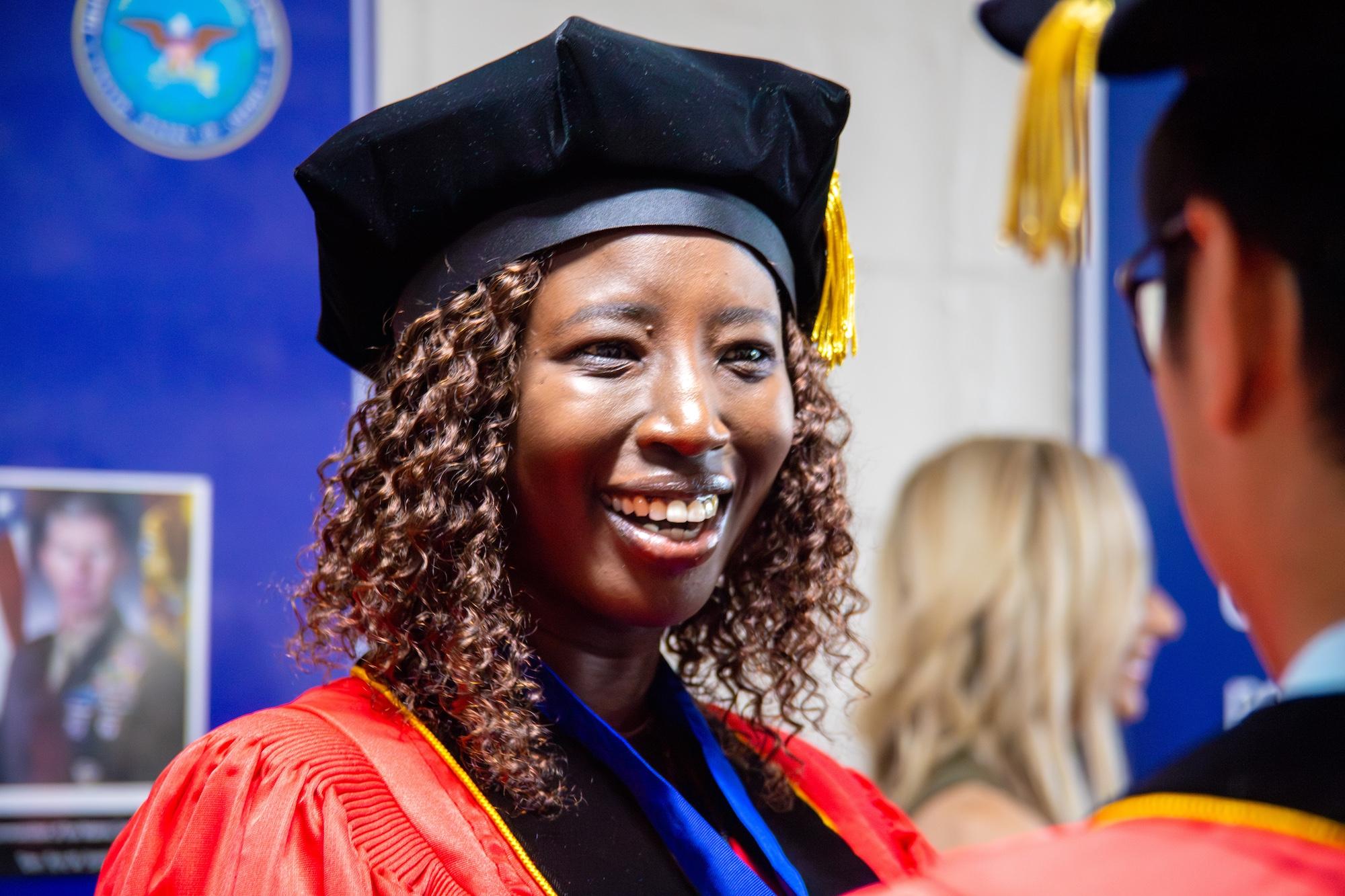 Grads before commencement