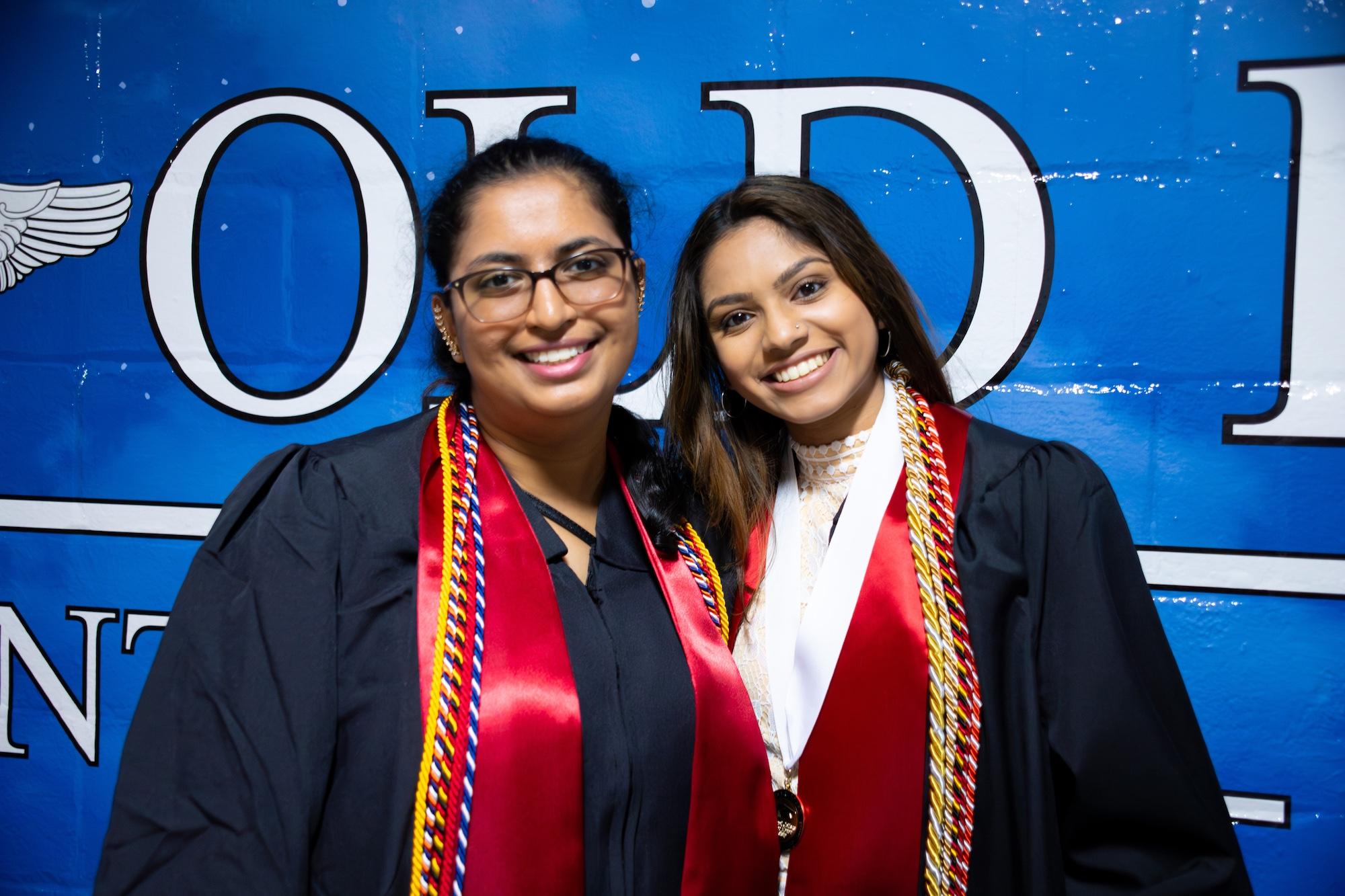 Grads before commencement