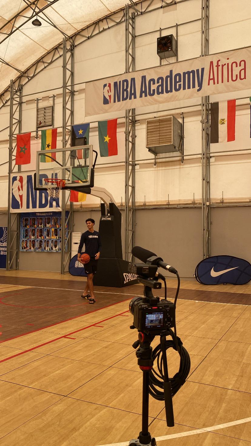 Behind the scenes at NBA Academy Africa