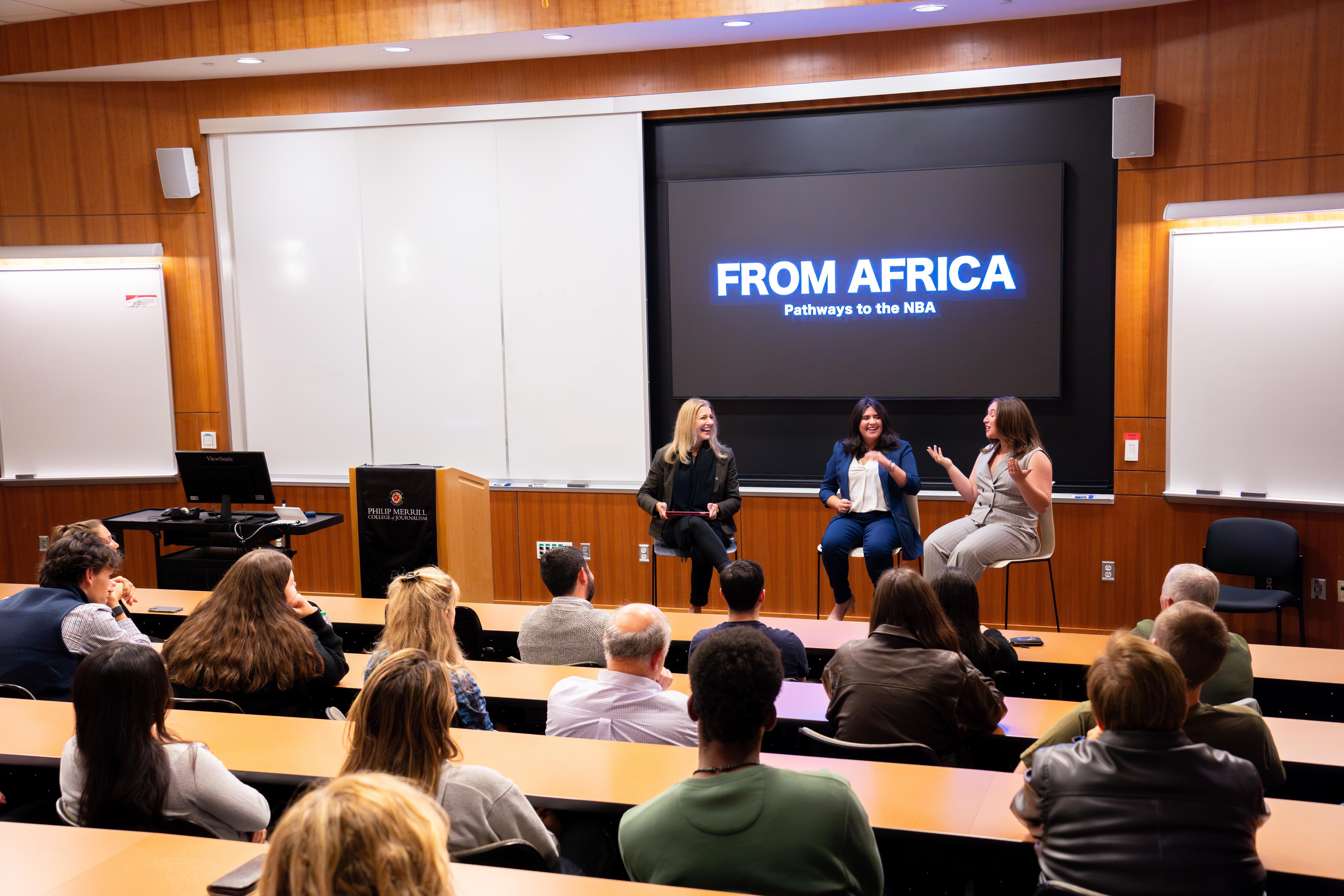 Documentary premiere event at Knight Hall