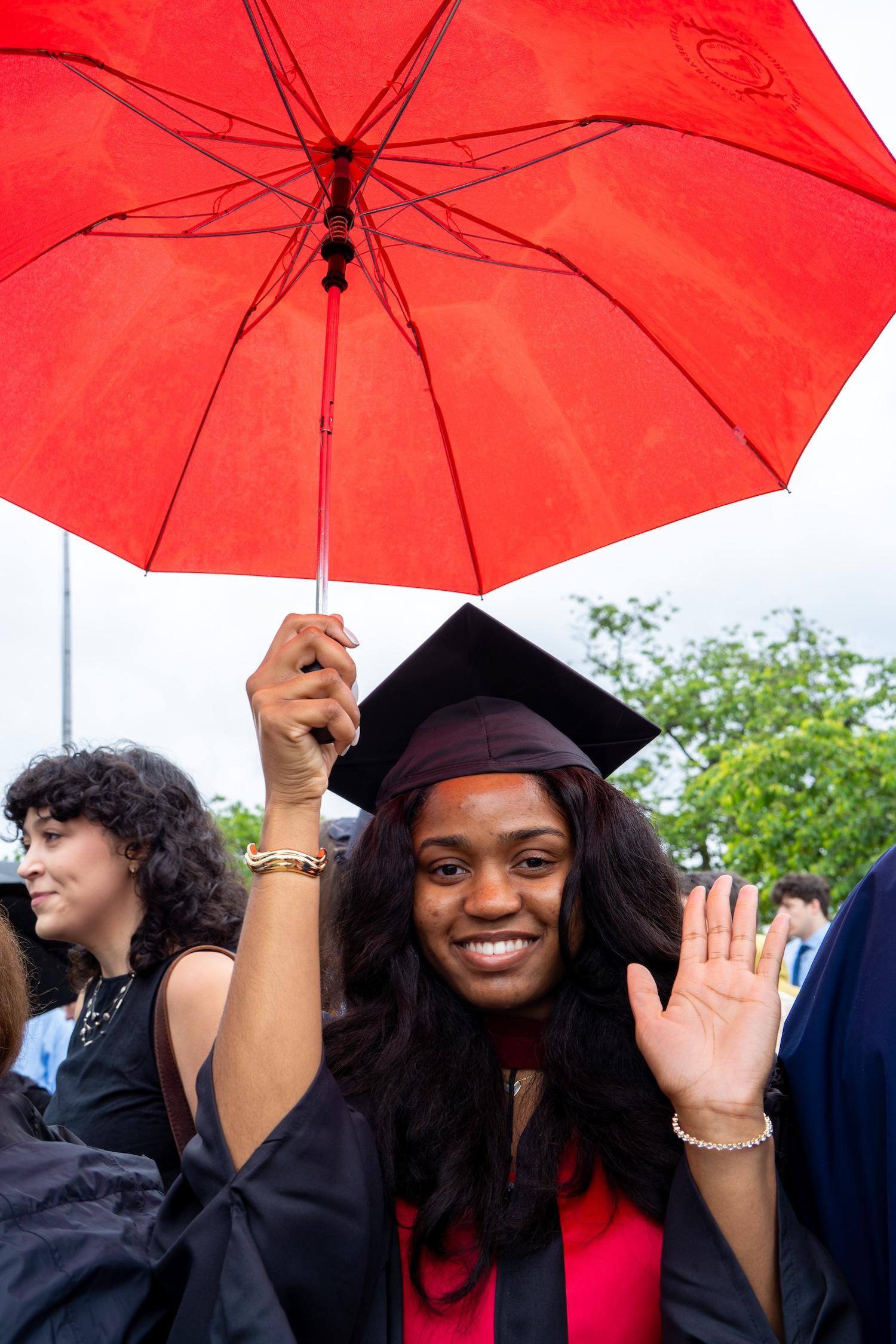 Grads after commencement
