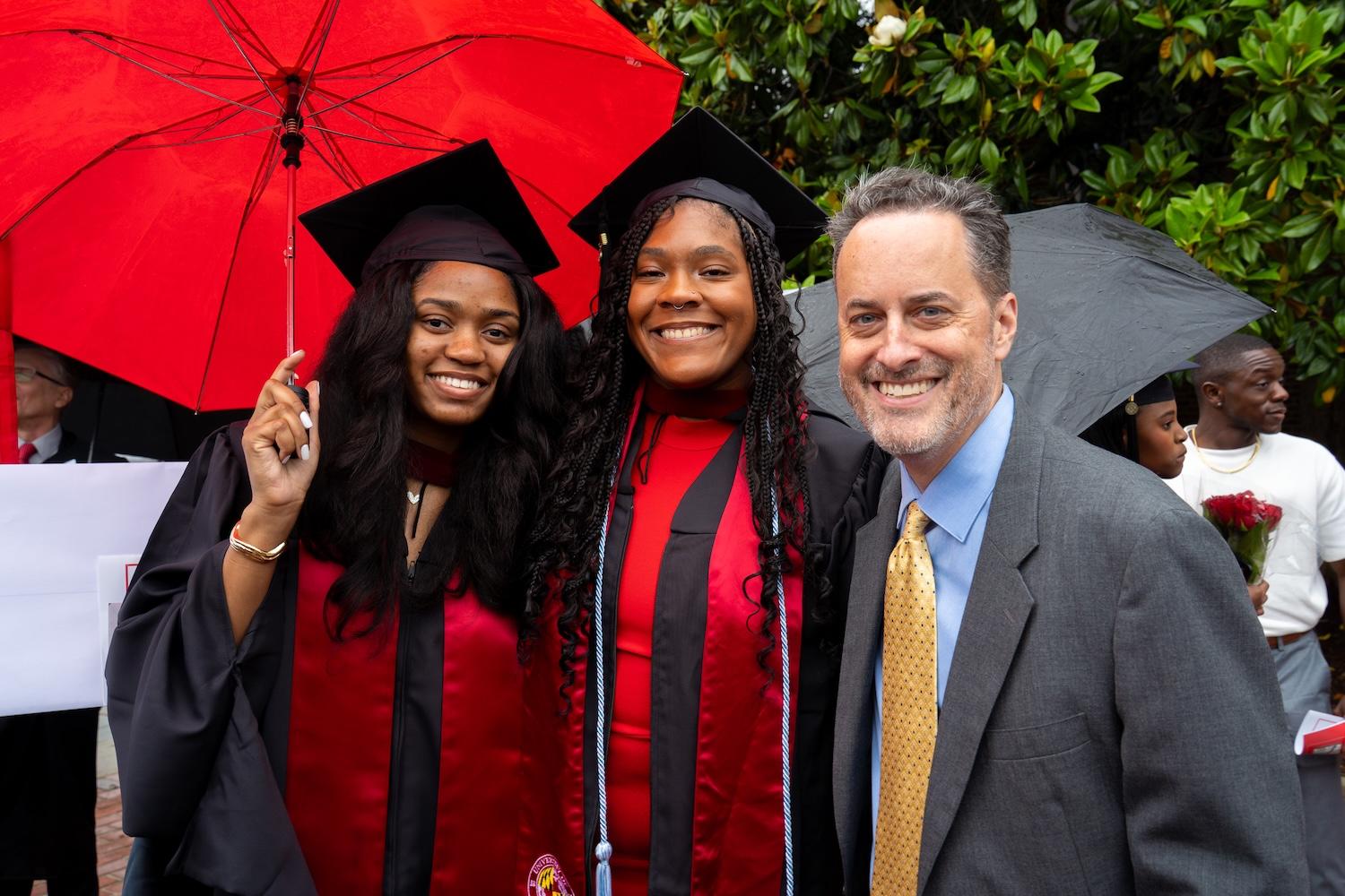 Grads after commencement