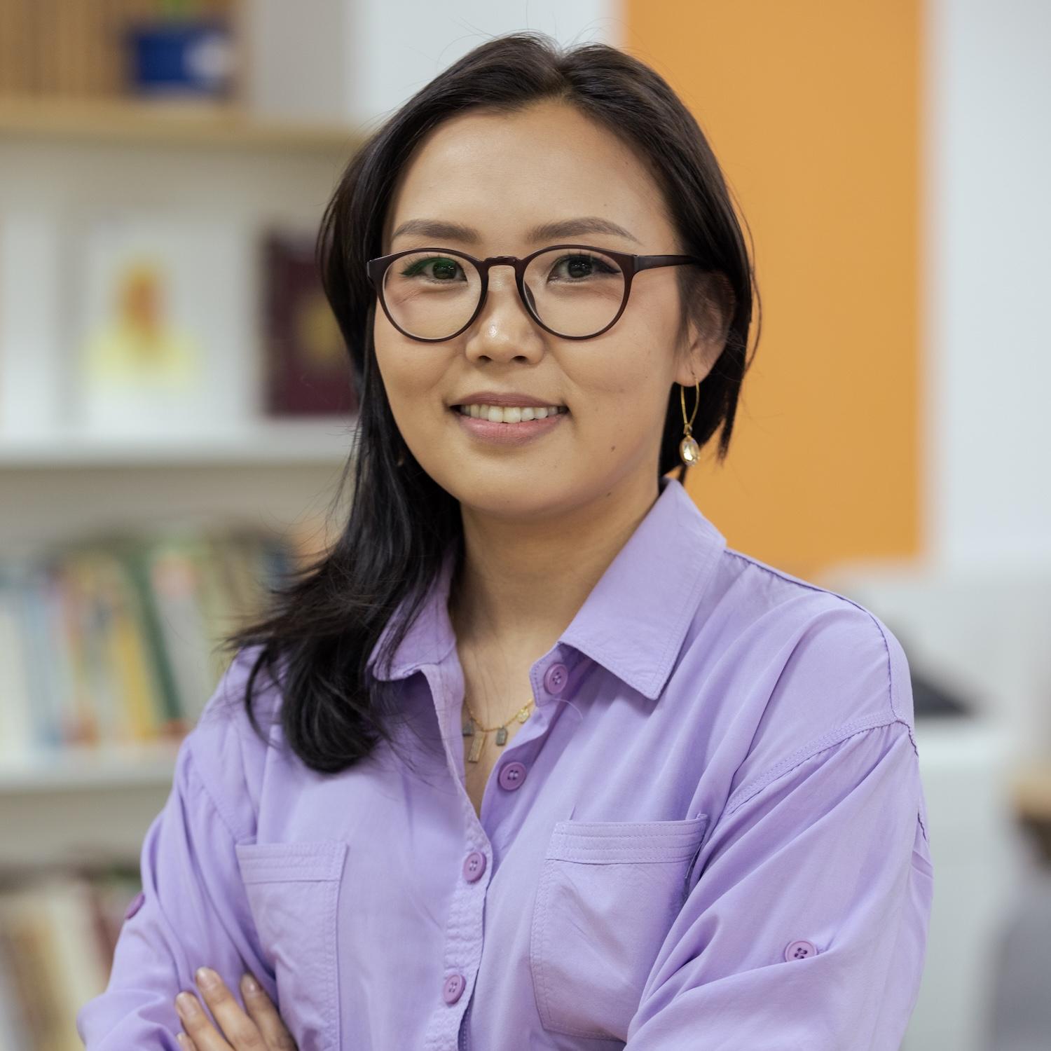 Portrait of Munkhchimeg (Muugii) Davaasharav